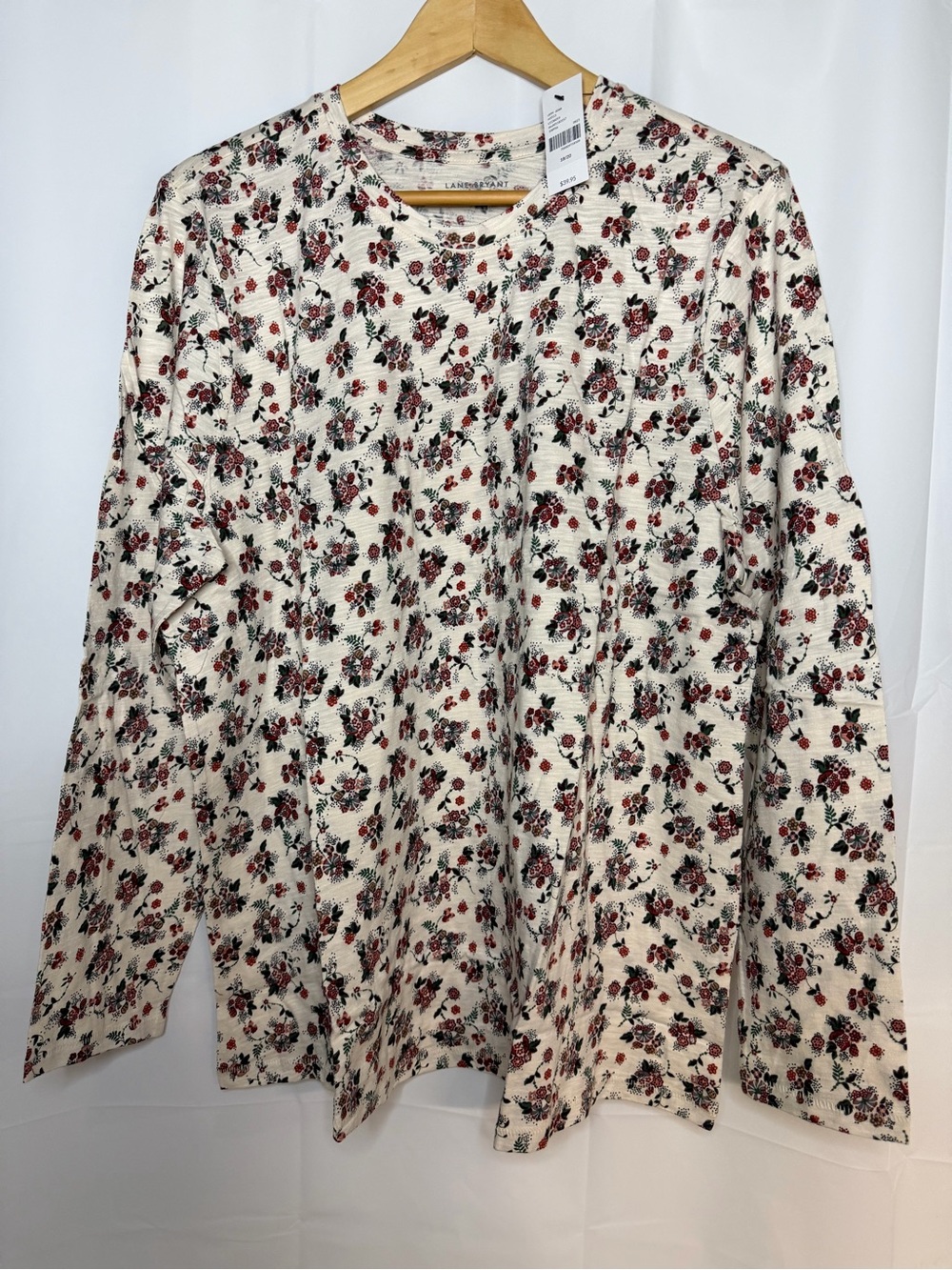 Lane Bryant long sleeve crew neck T shirt women’s plus size 18/20 NWT